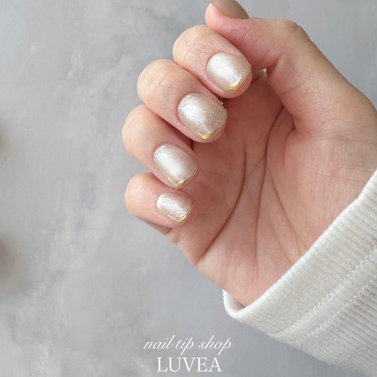 Lune リューヌ マグネットネイル イエロー ネイルチップ 春