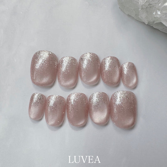 Rosy ロージー ピンクマグネット シンプルネイル ネイルチップ 春カラー