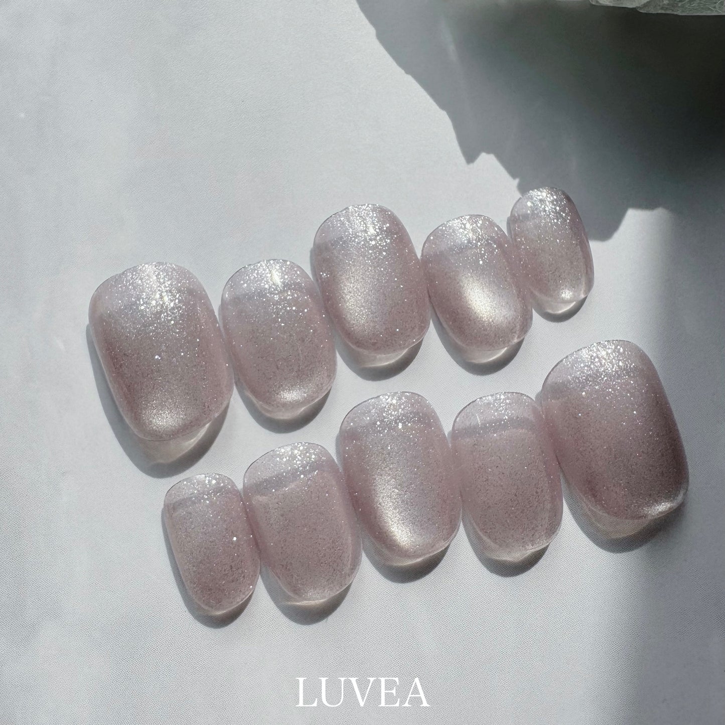 Lilas リラ マグネットネイル パープルネイル ネイルチップ シンプル ワンカラー