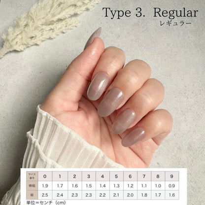 Lilas リラ マグネットネイル パープルネイル ネイルチップ シンプル ワンカラー