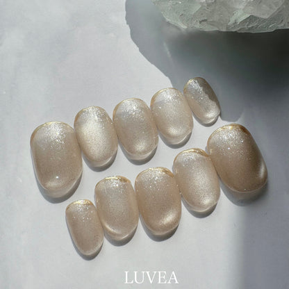 Lune リューヌ マグネットネイル イエロー ネイルチップ 春