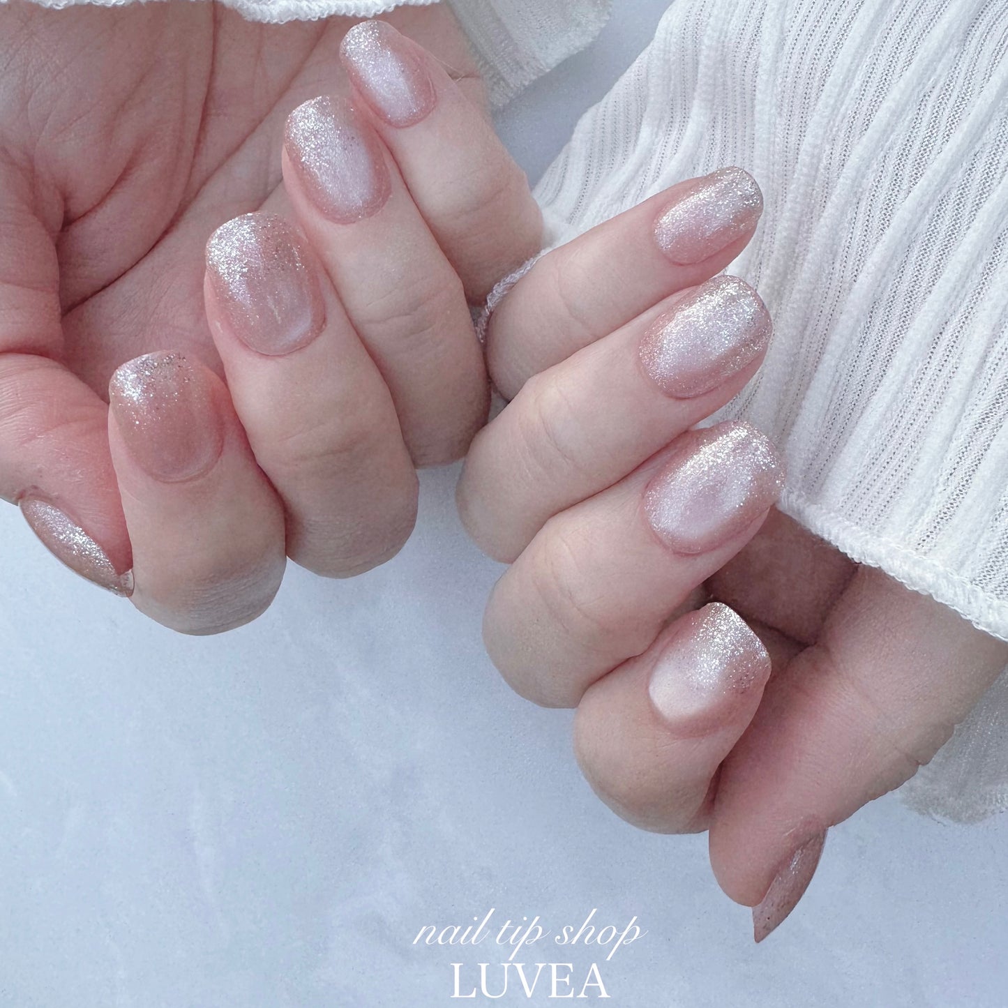 Rosy ロージー ピンクマグネット シンプルネイル ネイルチップ 春カラー