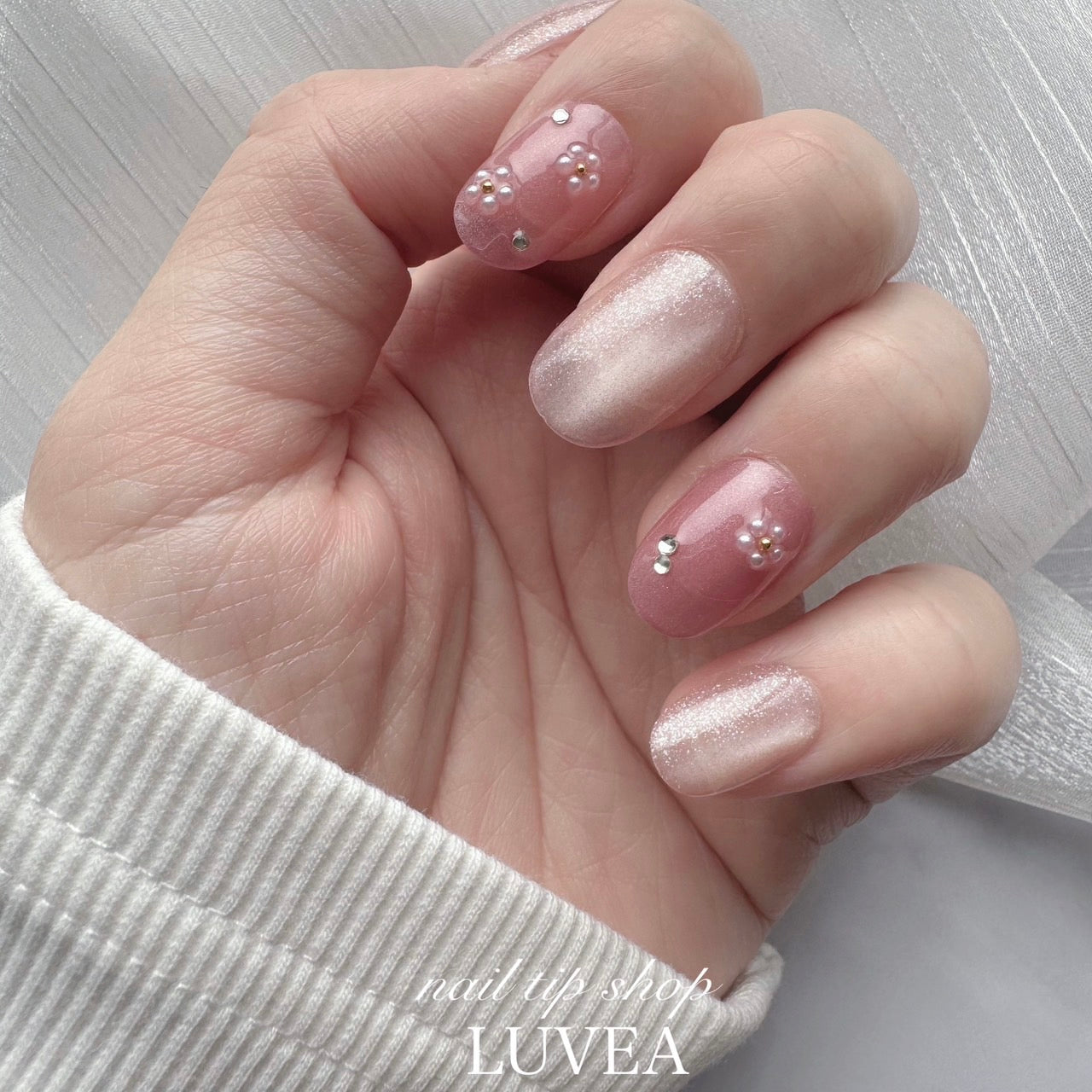 Rosy Muse ロージーミューズ 春 ネイル ネイル チップ ピンクネイル