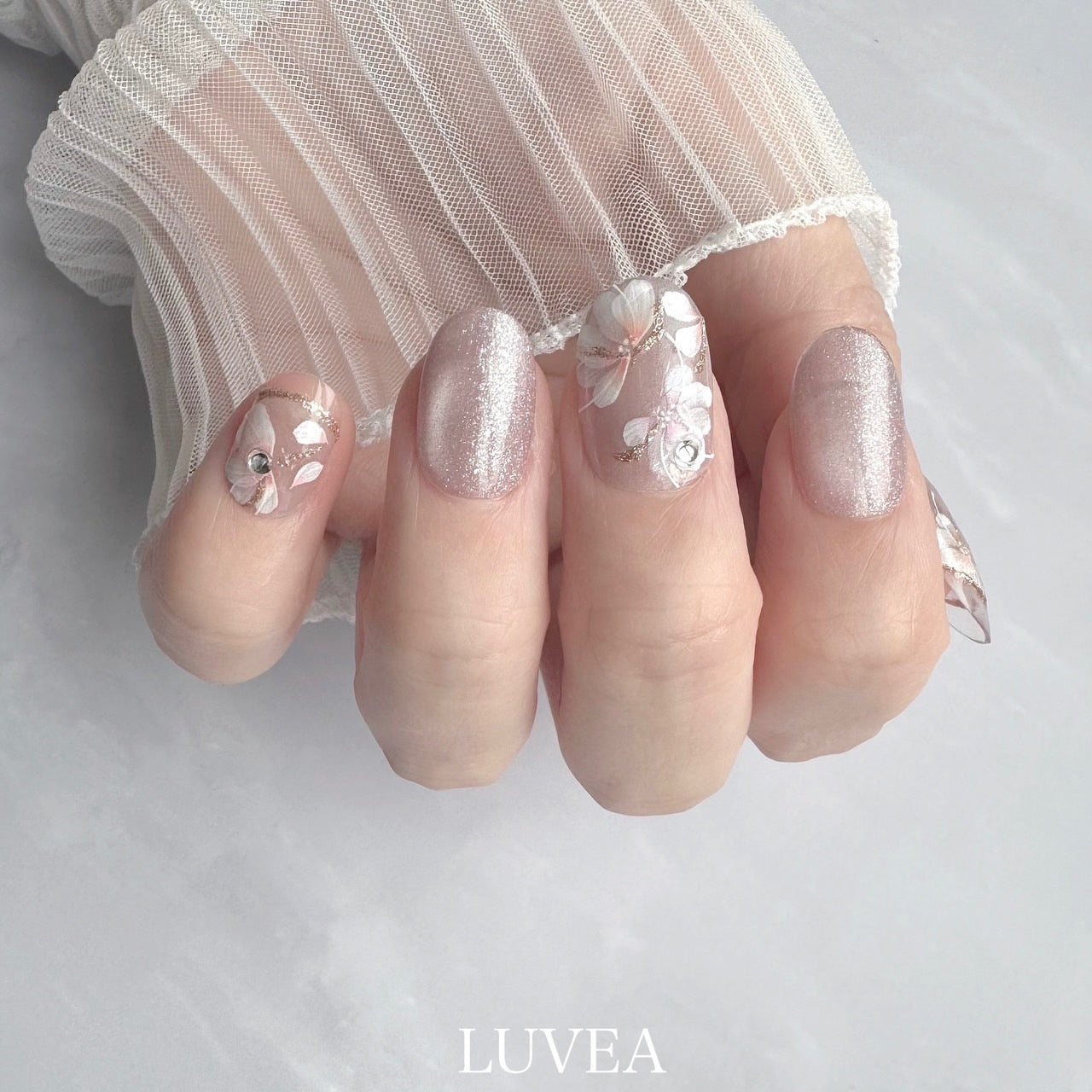 Grace Flower グレイスフラワー ネイルチップ フラワー ネイル マグネット 春ネイル